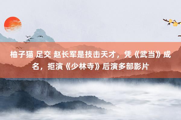 柚子猫 足交 赵长军是技击天才，凭《武当》成名，拒演《少林寺》后演多部影片