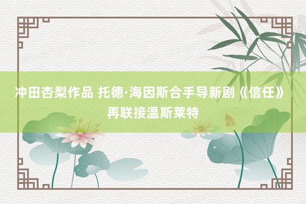 冲田杏梨作品 托德·海因斯合手导新剧《信任》 再联接温斯莱特