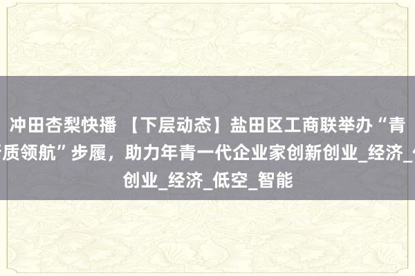 冲田杏梨快播 【下层动态】盐田区工商联举办“青蓝双创·新质领航”步履，助力年青一代企业家创新创业_经济_低空_智能