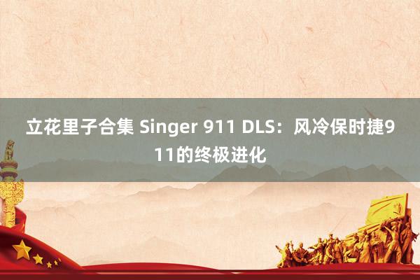 立花里子合集 Singer 911 DLS：风冷保时捷911的终极进化